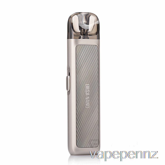 Lost Vape URSA NANO Pod Kit Twill Silver VAPE NZ